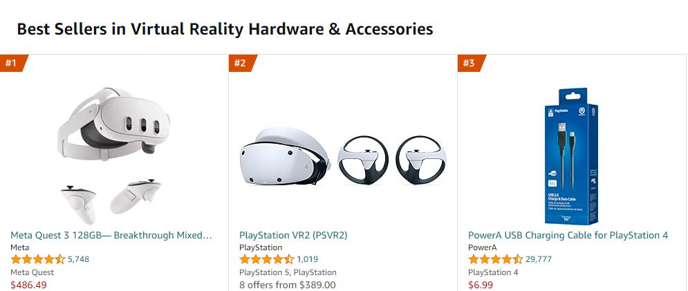 PlayStation VR2 Amazon