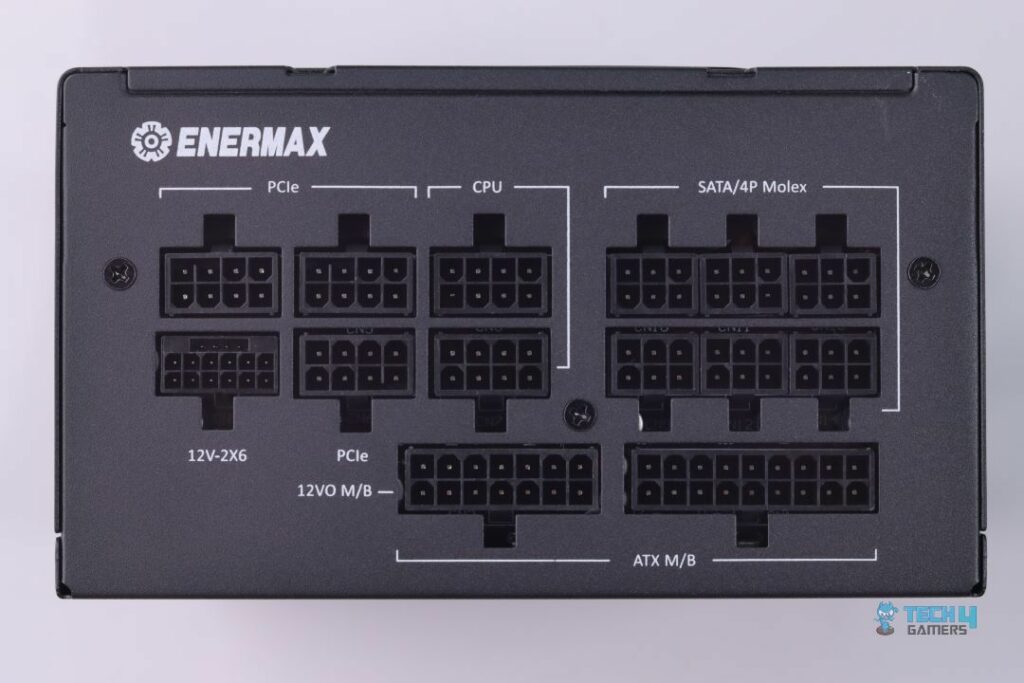 Enermax PlatiGemini 1200W Platinum - PSU Modular Connector Side