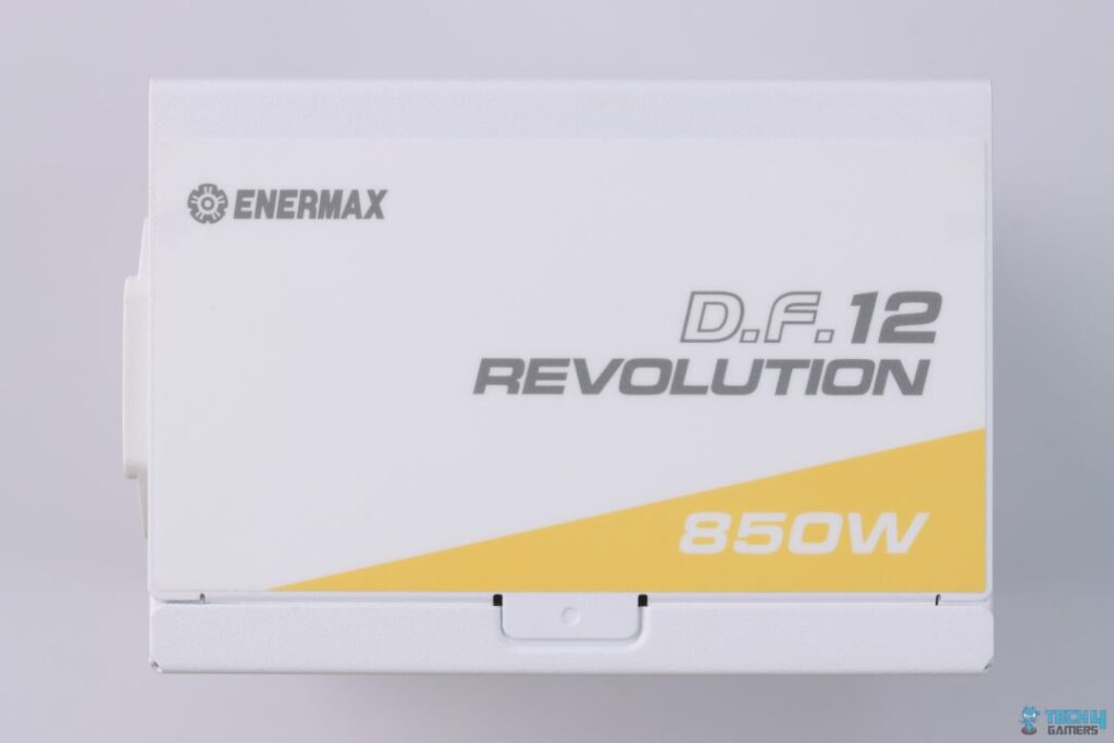 Enermax D.F 12 Revolution 850W White Gold PSU Side