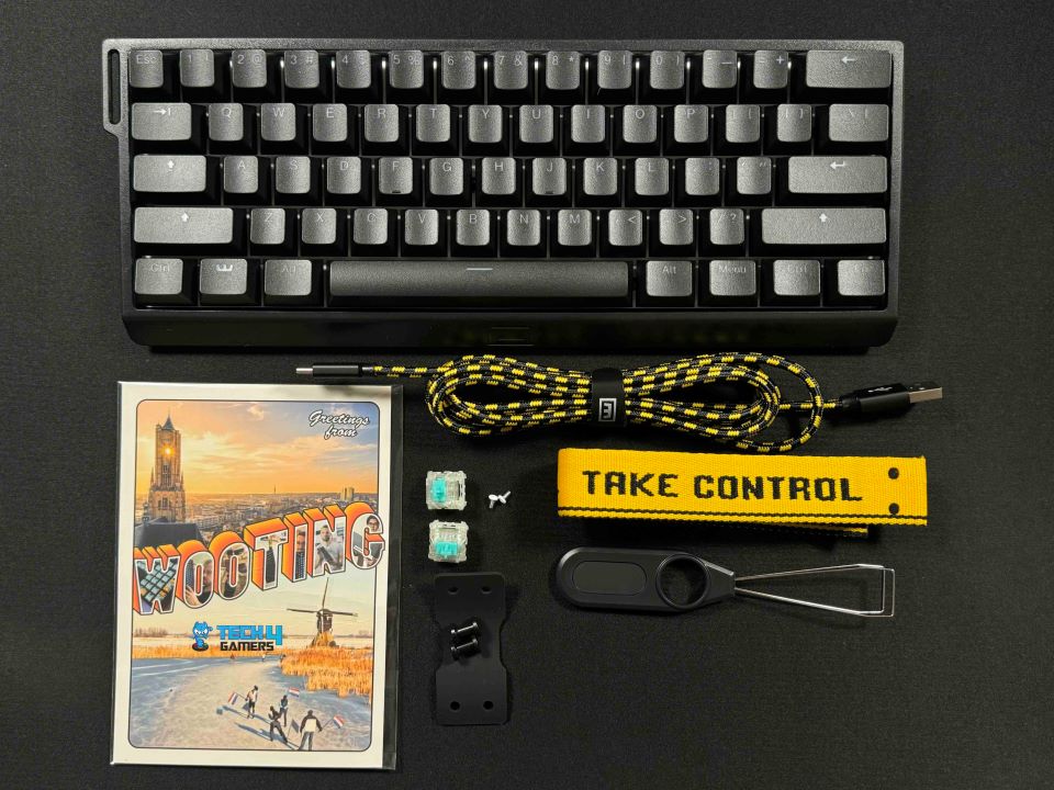 Following our in-house review of the Wooting 60HE+, we deemed it to be the Best Compact Magnetic Gaming Keyboard in 2025. (Image Credits - Tech4Gamers)