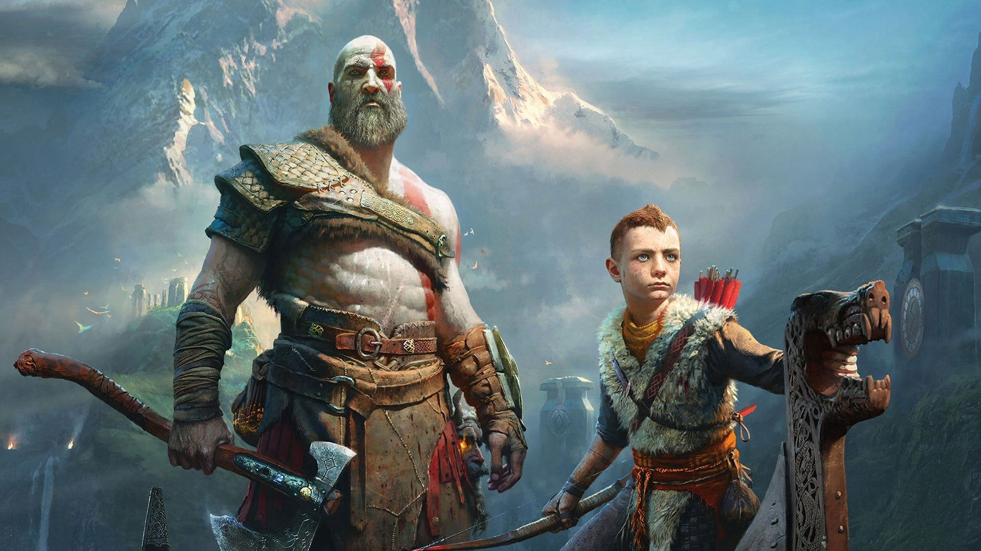 Kratos and Atreus, 2018 Reboot