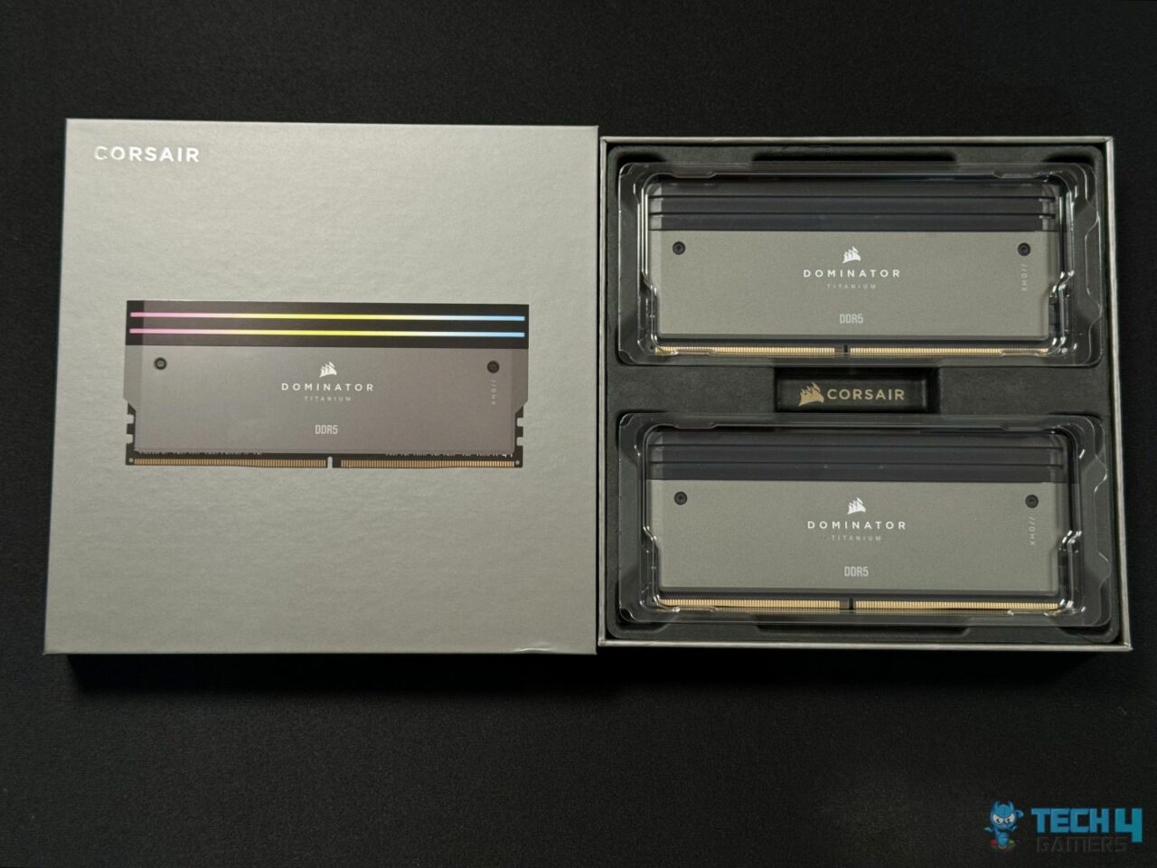 CORSAIR DOMINATOR TITANIUM RGB DDR5-6000 CL30 EXPO Kit Review - Tech4Gamers