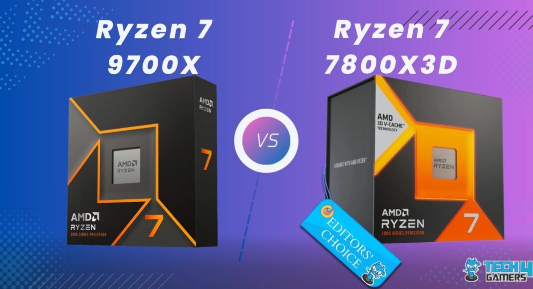 Ryzen 7 9700X vs Ryzen 7 7800X3D