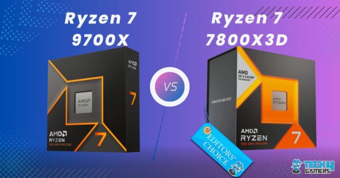 Ryzen 7 9700X vs Ryzen 7 7800X3D