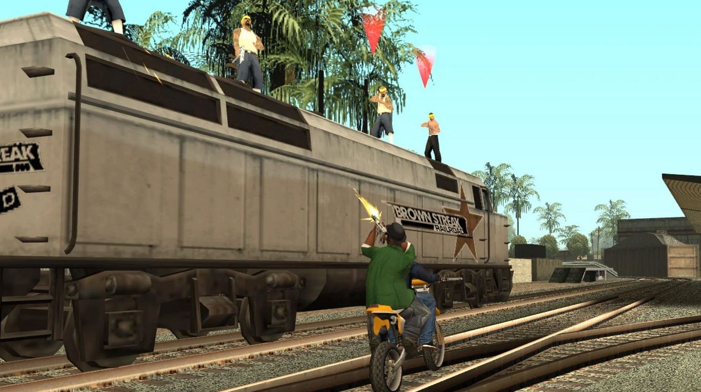 Train Mission In GTA San Andreas