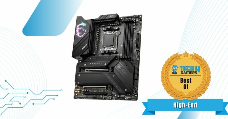 Best High-End Motherboard For Ryzen 7 7800X3D - MSI MPG X670E CARBON WiFi