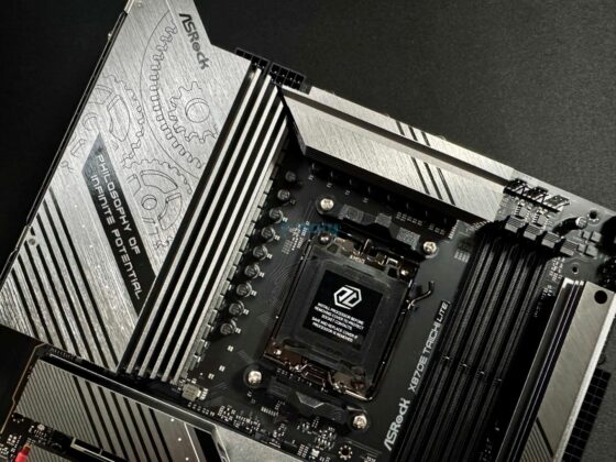 ASRock X870E Taichi Lite - VRM Heatsink