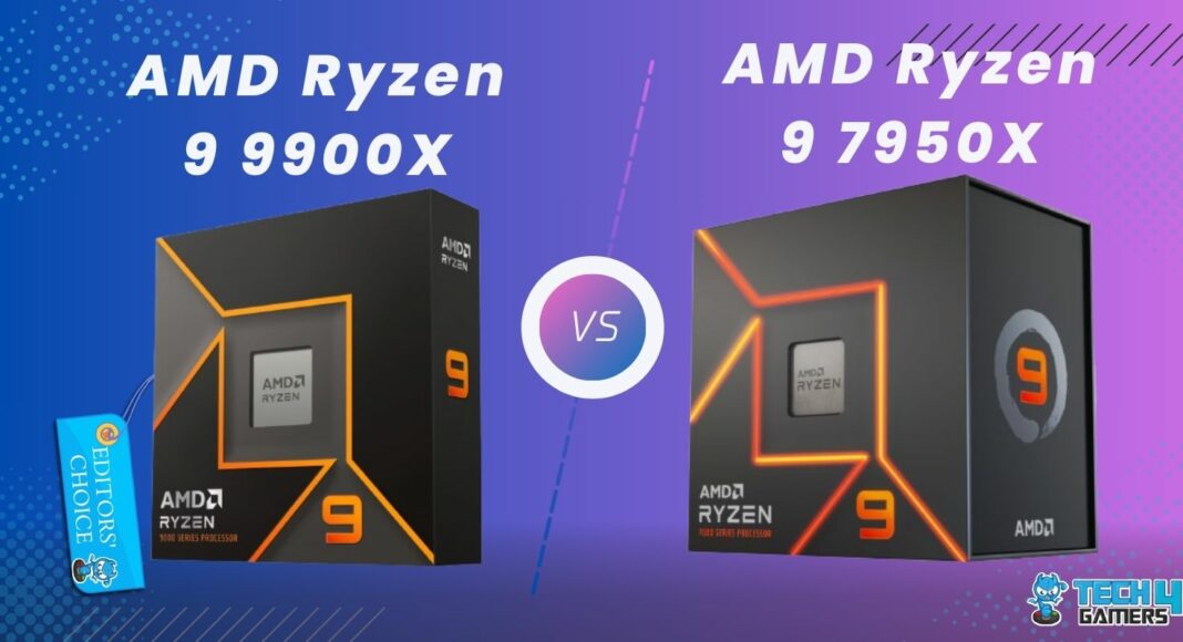 Ryzen 9 9900X Vs Ryzen 9 7950X