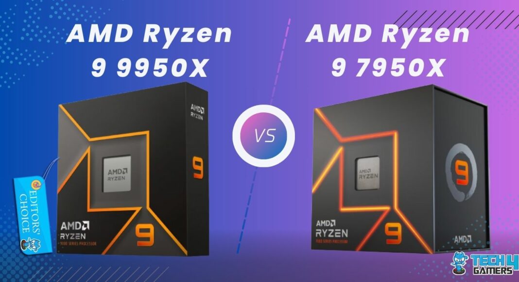 Ryzen 9 9950X Vs Ryzen 9 7950X