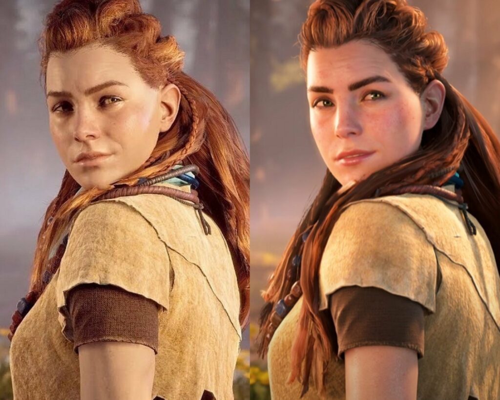 Horizon Zero Dawn Remastered vs. Original