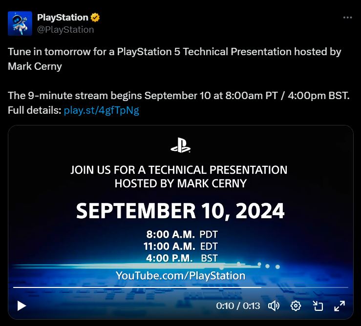 PlayStation PS5 Pro Reveal