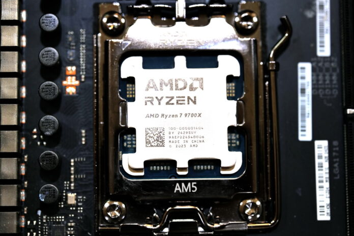 Ryzen 7 9700X On Board (Image credit: Tech4Gamers)