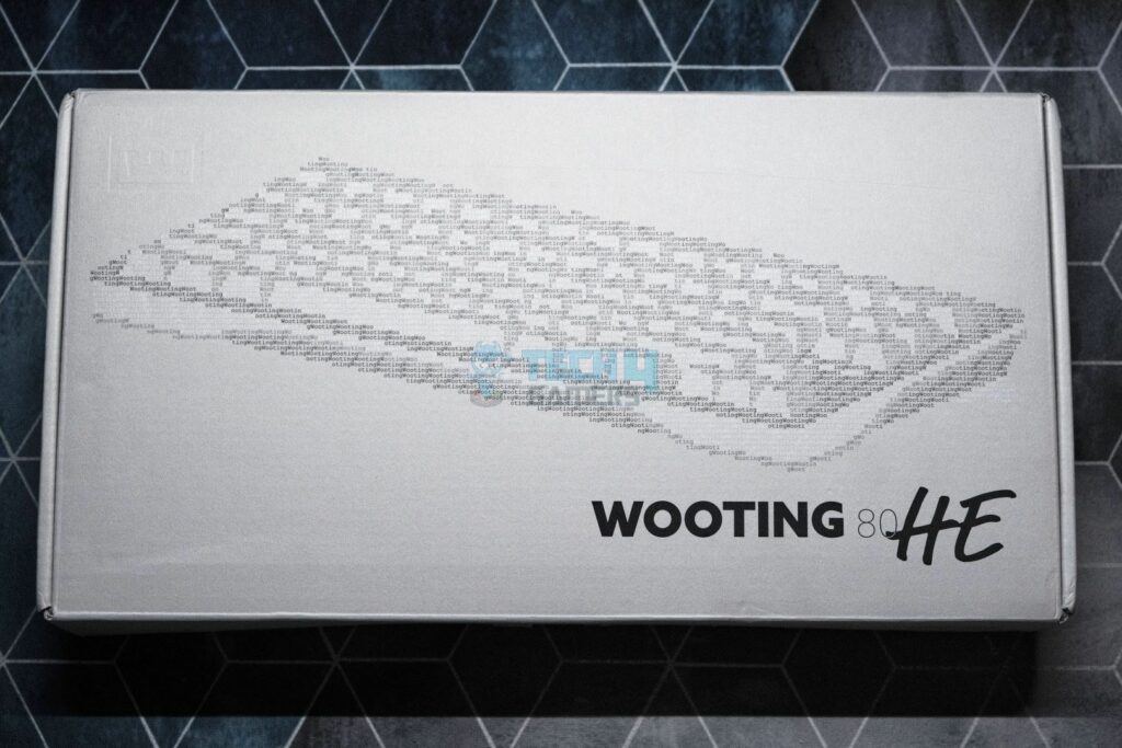 Wooting 80 has a clean and minimal box (Image by Tech4Gamers)