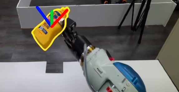 A robot recognizing objects in real time