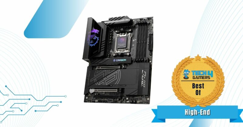 Best High-End X870 Motherboard - MSI MPG X870E CARBON WiFi