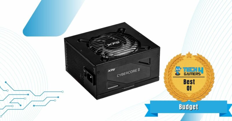 Best Budget PSU For RTX 4090 - XPG CyberCore II 1,000W