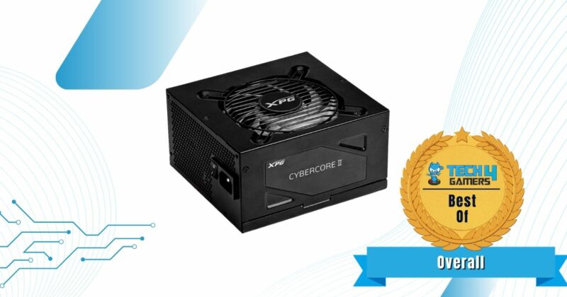 Best Overall PSU For RX 7900 XTX - XPG CyberCore II 1,000W