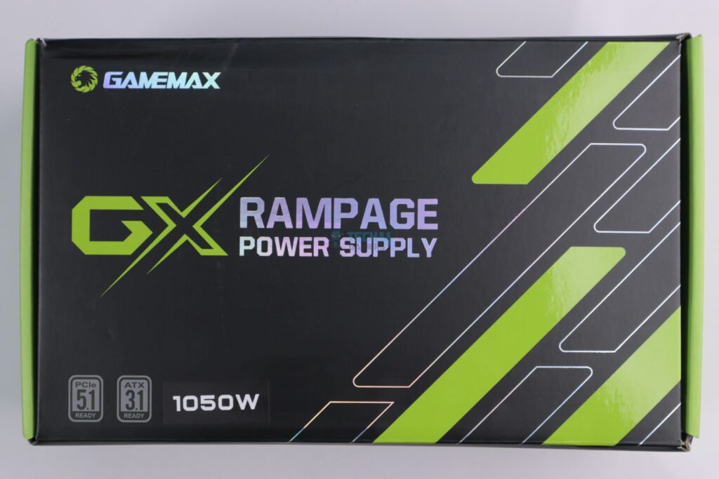 Gamemax GX Rampage 1050W Platinumi - Box Front