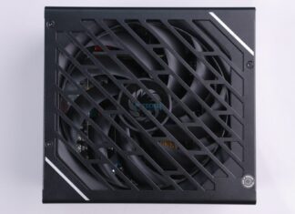 Gamemax GX Rampage 1050W Platinumi - PSU Front