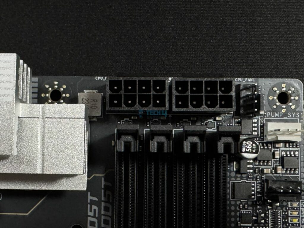 MSI Pro Z890-A WiFi EPS connectors