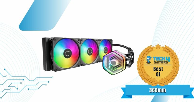 Best 360mm AIO Cooler For Ryzen 9 7950X - Cooler Master MasterLiquid 360 ATMOS