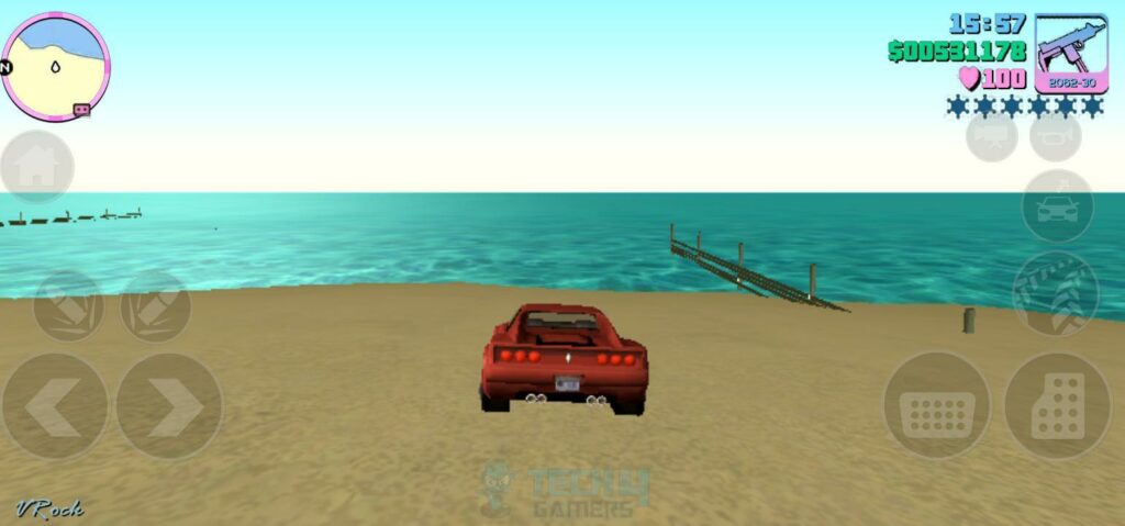 Miami Beach In Vice City