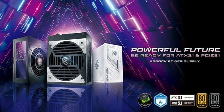 ASRock Enters Power Supply Market With ATX 3.1 & PCIe 5.1 Units