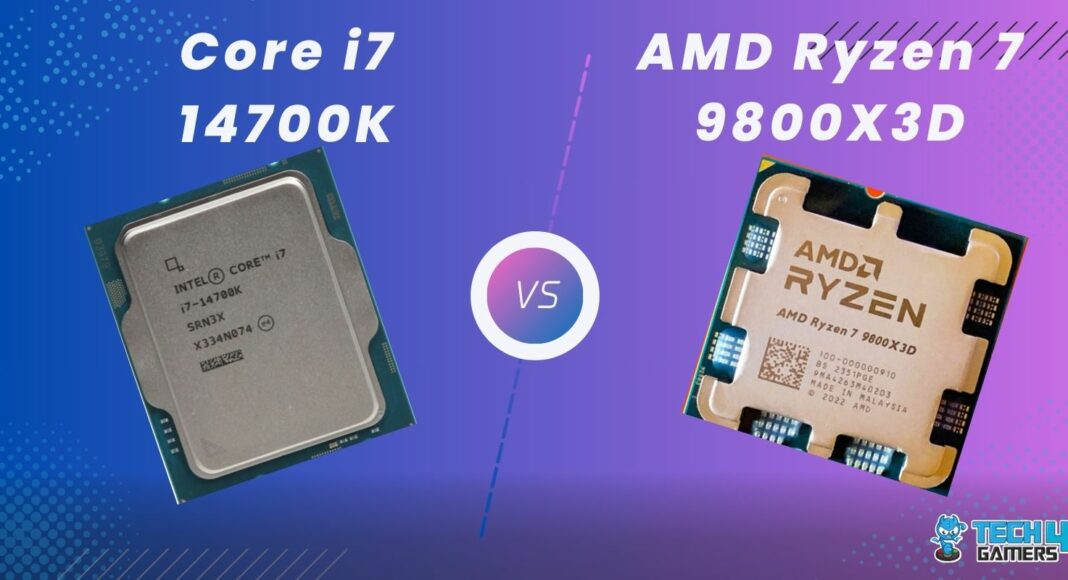 Ryzen 7 9800X3D Vs Core i7 14700K