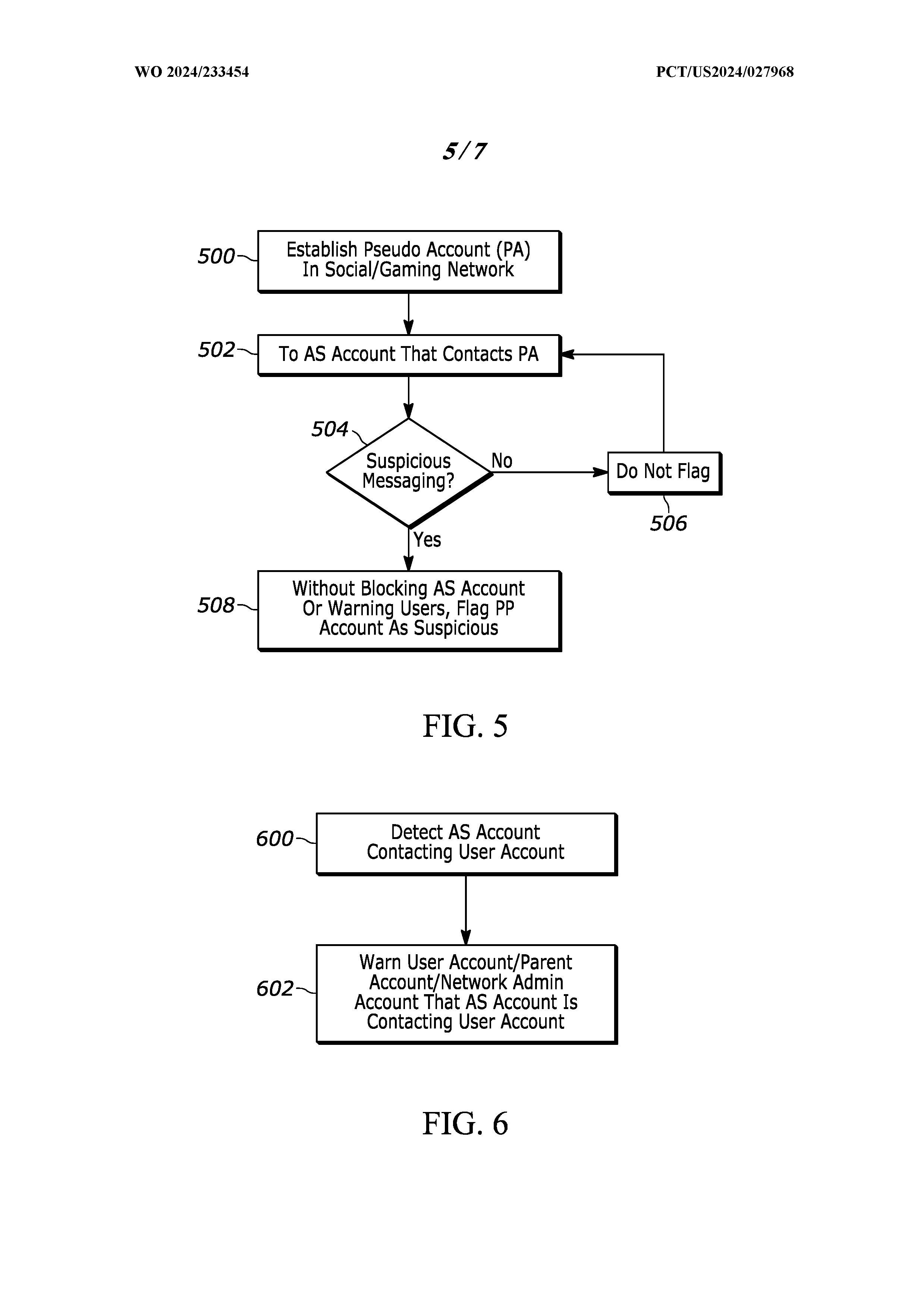 The flowchart discusses how the AI-based system will catch malicious users in the act.