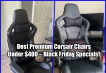 Best Premium Corsair Chairs Under $400 – Black Friday Specials!