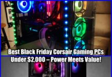 Best Black Friday Corsair Gaming PCs Under $2,000 – Power Meets Value!