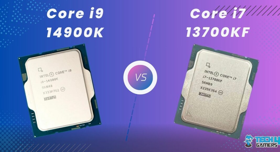 i9 14900K Vs i7 13700KF