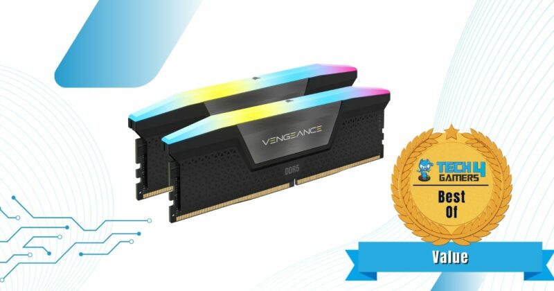 Best Value RAM For Ryzen 7 9800X3D - Corsair Vengeance RGB 6,000MHz