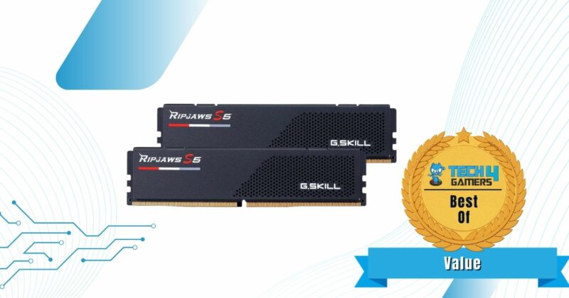 Best Value DDR5 RAM - G.Skill Ripjaws S5 Series 6000MHz