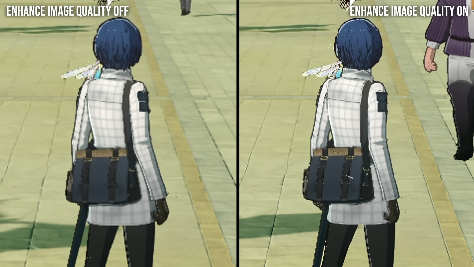 ps4 image enhanced comparison