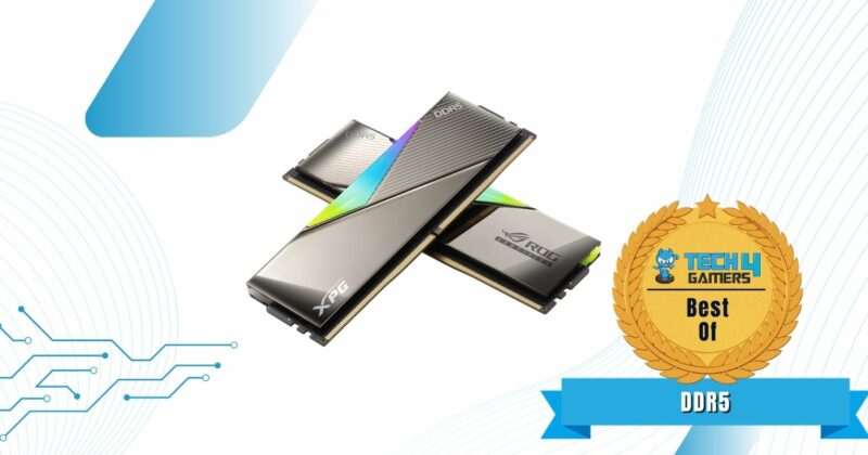 Best Overall DDR5 RAM - XPG Lancer ROG 6600MHz