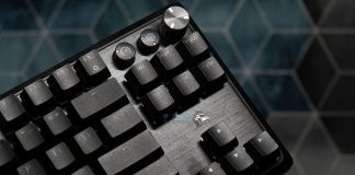 Corsair K70 Pro TKL - Corsair logo