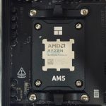 Over A Month After Release, AMD Is “Working Diligently” To Fix The 9800X3D’s Scalping Problem Ryzen 7 9800X3D Installed