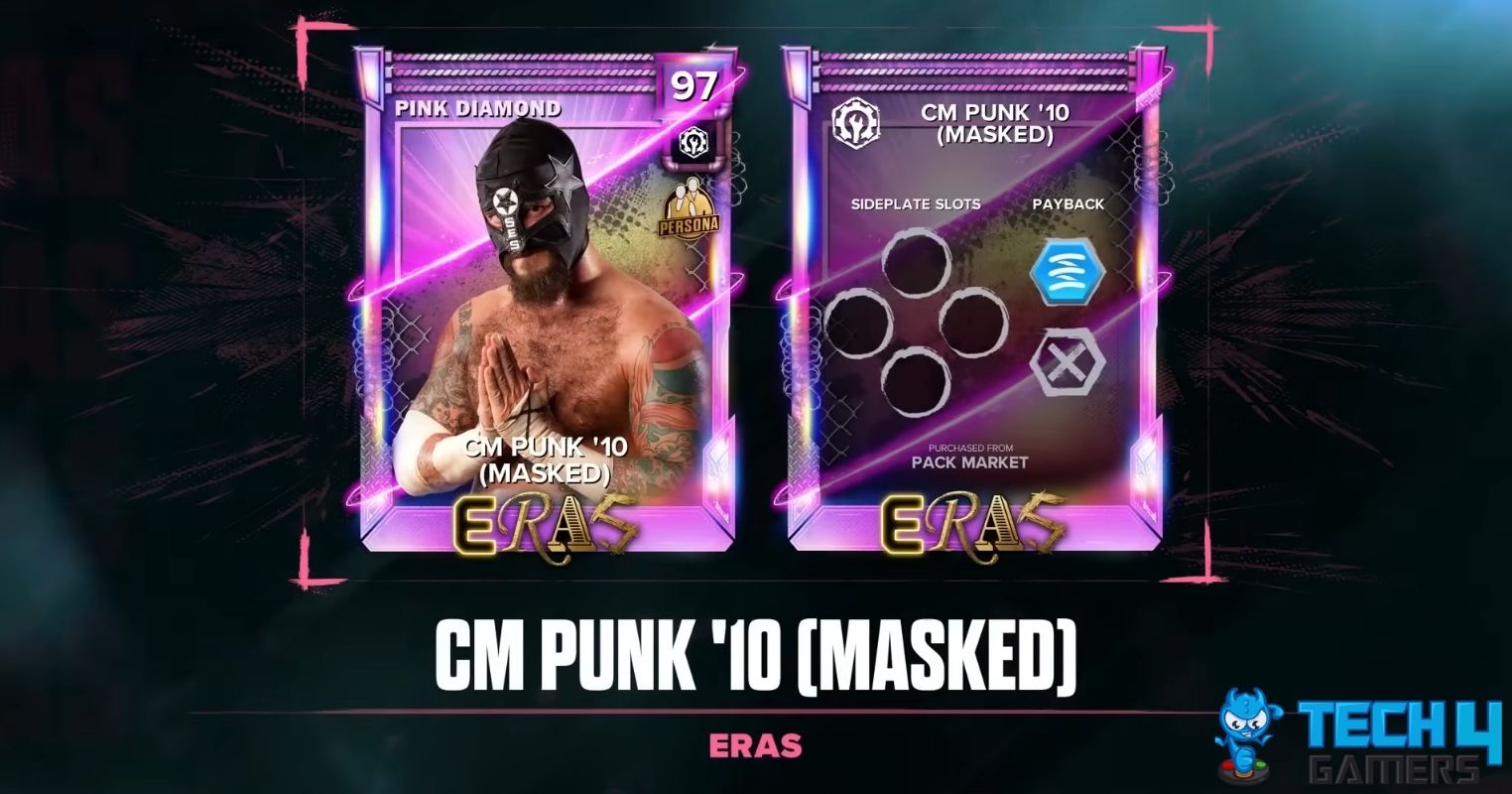 CM Punk '10 Persona Card