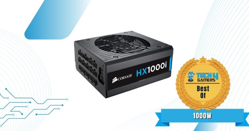 Best 1000W Power Supply For Gaming PC - Corsair HX1000i Platinum