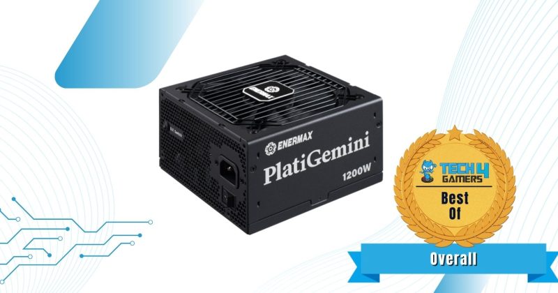 Best Overall Power Supply For Gaming PC - Enermax PlatiGemini 1200W Platinum