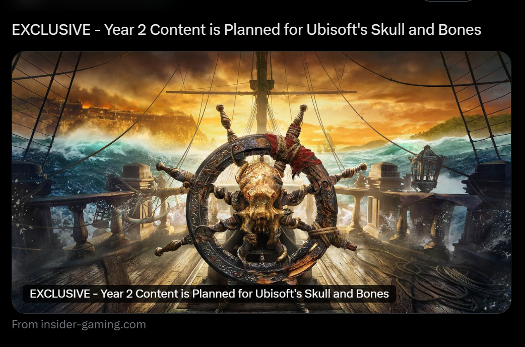 Skull and Bones 2 Years Post Launch Content