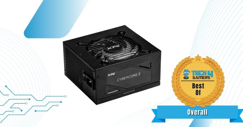 Best Overall 1000W Power Supply - XPG CyberCore II 1000W