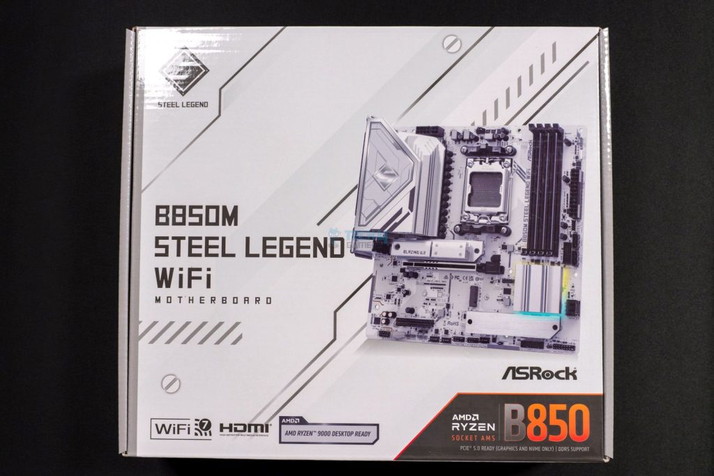 ASRock B850M Steel Legend WiFi- Box Front