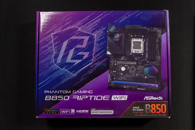 ASRock Phantom Gaming B850 Riptide WiFi- Box Front