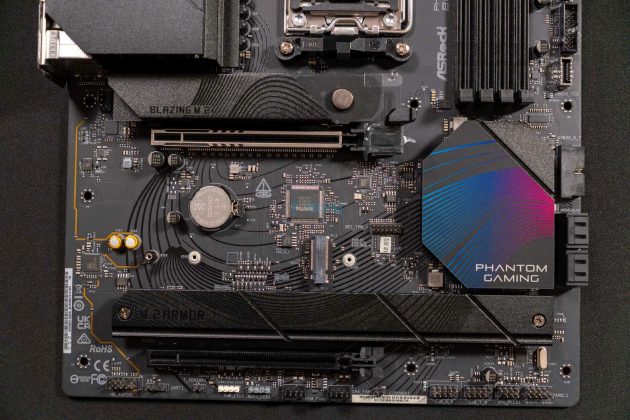 ASRock Phantom Gaming B850 Riptide WiFi- Lower Design