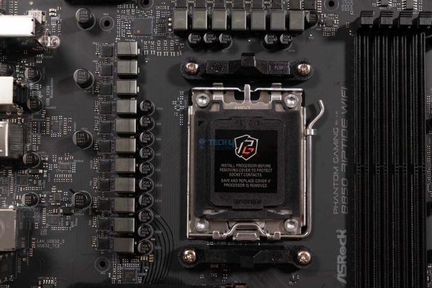 ASRock Phantom Gaming B850 Riptide WiFi- VRMs