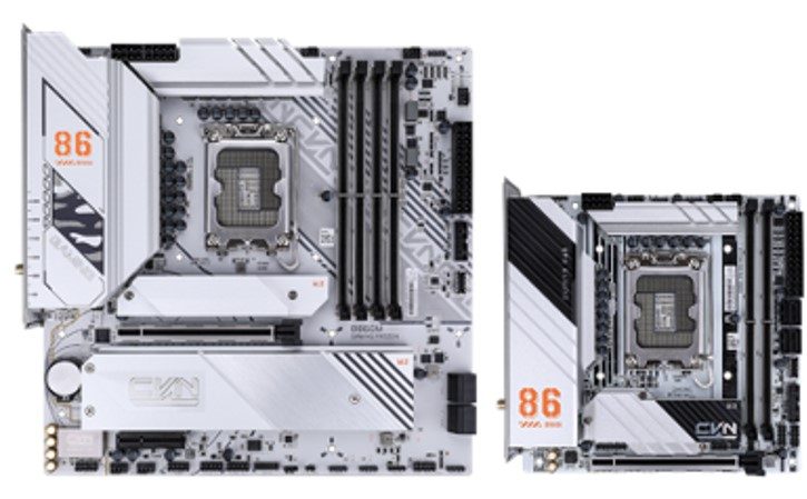 Colorful CVN B860M Gaming Frozen And B860I Gaming Frozen