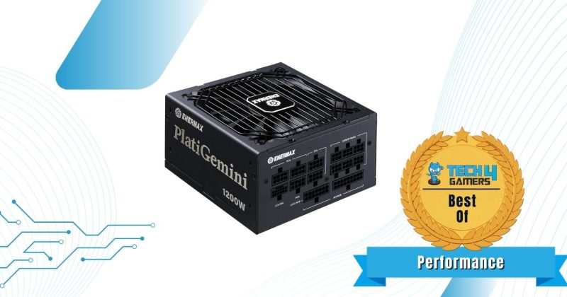 Enermax PlatiGemini 1200W Platinum - Best Performance 1200W PSU