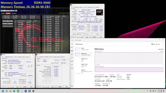 G.Skill DDR5-6000 CL26-36-36-96 Memory